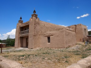 San Jose de Garcia Catholic Church. It was built in 1760 and is still an active parish today. 