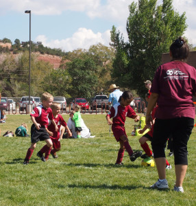 Baden's first game! 